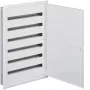 HAGER FW636FT Quadro de distribuição embutido, 6 filas, 216 módulos, bornes PE/N, IP30, branco