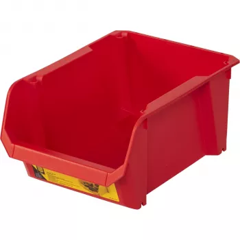 Stanley STST82742-1 Caixa de arrumação tamanho 4 vermelha polipropileno 2,8L
