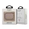 GUESS GUAPSASMP Capa AirPods Pro Saffiano Script Metal Collection Rosa