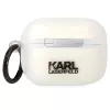 Karl Lagerfeld Capa AirPods Pro Transparente com Silhueta de Cabeça Karl