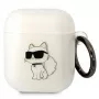 Karl Lagerfeld KLA2HNCHTCT Capa AirPods 1/2 Transparente Ikonik Choupette