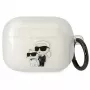 Karl Lagerfeld KLAPHNKCTGT Capa AirPods Pro Transparente Glitter Karl & Choupette