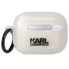 Karl Lagerfeld KLAPHNKCTGT Capa AirPods Pro Transparente Glitter Karl & Choupette