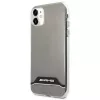 AMG AMHCN61TCBW Capa Rígida para iPhone 11 / XR 6,1 Polegadas – Transparente com Preto e Branco Eletrogalvanizado
