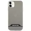 AMG AMHCN61TCBW Capa Rígida para iPhone 11 / XR 6,1 Polegadas – Transparente com Preto e Branco Eletrogalvanizado