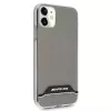 AMG AMHCN61TCBW Capa Rígida para iPhone 11 / XR 6,1 Polegadas – Transparente com Preto e Branco Eletrogalvanizado