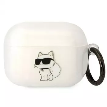 Karl Lagerfeld KLAPHNCHTCT Capa AirPods Pro Transparente Ikonik Choupette
