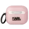 Karl Lagerfeld KLA3HNCHTCP Capa AirPods 3 Rosa Ikonik Choupette
