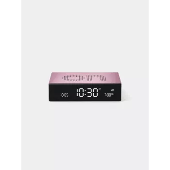 Despertador digital Lexon Flip Premium rosa-claro LR152LP