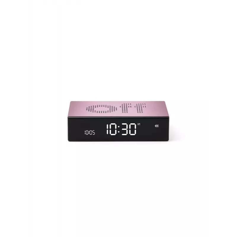Despertador digital Lexon Flip Premium rosa-claro LR152LP