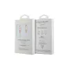 Cabo de carregamento rápido USB-C para USB-C GUESS GUCCLALRGDP 1,5 m rosa com logótipo em relevo