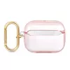 Capa GUESS para AirPods Pro com alça rosa Strap Collection