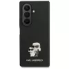 Capa Karl Lagerfeld Saffiano Karl & Choupette Pin para Samsung Galaxy Z Fold7 – preto