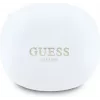 Auscultadores True Wireless GUESS Flat Classic Logo Electroplated, branco