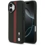 Capa MagSafe BMW M Perforated Stripe Logo para iPhone 17 - vermelho