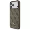 Capa MagSafe GUESS 4G Small Classic Logo para iPhone 18 Pro Max / 17 Pro Max - castanho