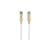 Cabo USB-C para USB-C GUESS GUCCLALRGDD 1,5 m carregamento rápido dourado-claro logótipo em relevo