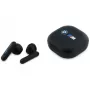 Auscultadores Bluetooth TWS BMW com ENC e logótipo impresso - Preto