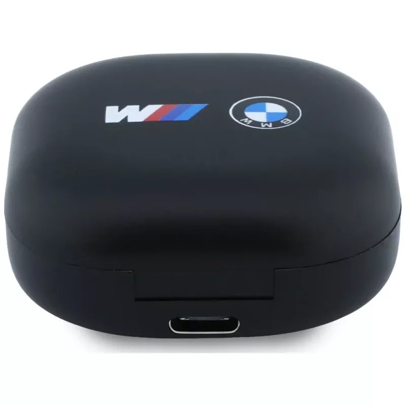 Auscultadores Bluetooth TWS BMW com ENC e logótipo impresso - Preto