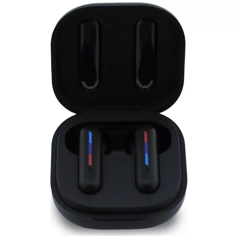 Auscultadores Bluetooth TWS BMW com ENC e logótipo impresso - Preto