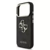 Capa rígida GUESS 4G Big Logo Classic para iPhone 17 Pro / 18 Pro - Preto e dourado