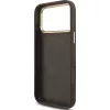 Capa MagSafe GUESS 4G Triangle Logo para iPhone 17 Pro Max - Castanho e dourado