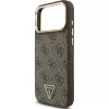 Capa MagSafe GUESS 4G Triangle Logo para iPhone 17 Pro Max - Castanho e dourado