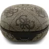 Auscultadores True Wireless Guess 4G Classic Metal Logo com ENC e estojo de carregamento (Castanho)