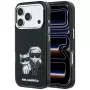 Capa MagSafe Karl Lagerfeld Smooth Karl & Choupette Bodies Sketch para iPhone 18 Pro / 17 Pro - Preto