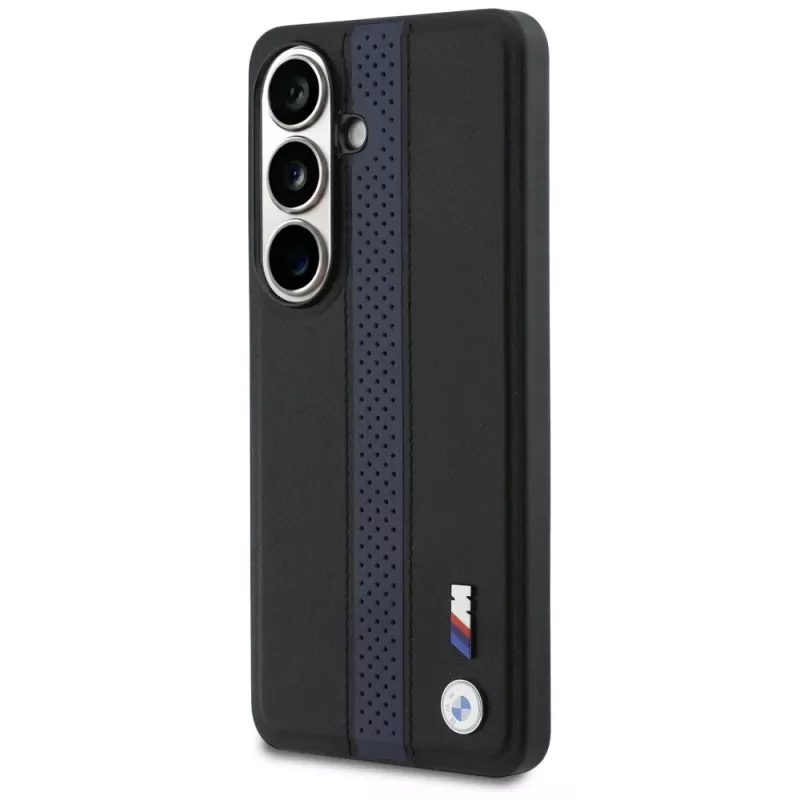 Capa MagSafe BMW Perforated Stripe Logo para Samsung Galaxy S26 - Azul