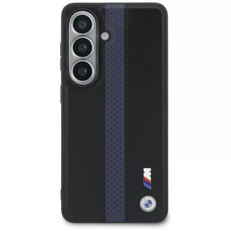 Capa MagSafe BMW Perforated Stripe Logo para Samsung Galaxy S26 - Azul