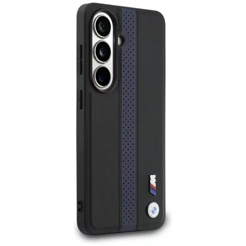 Capa MagSafe BMW Perforated Stripe Logo para Samsung Galaxy S26 - Azul