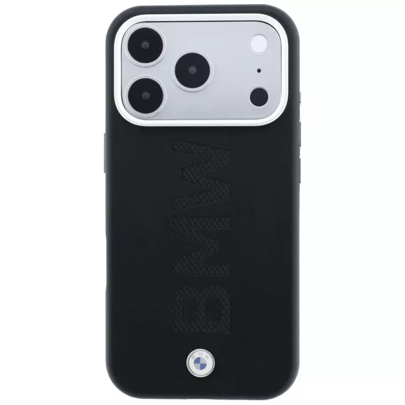 Capa MagSafe BMW Sign Centered Deboss para iPhone 18 Pro Max / 17 Pro Max - Preto