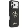 Capa GUESS Fixed Glitter Big 4G para iPhone 18 Pro / 17 Pro - Preto
