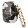 Capa Guess GUA2UCAMG para AirPods 1/2 Preto Coleção Camo