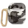 Capa Guess GUA2UCAMG para AirPods 1/2 Preto Coleção Camo