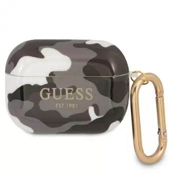 Capa Guess GUAPUCAMG para AirPods Pro Preto Coleção Camo