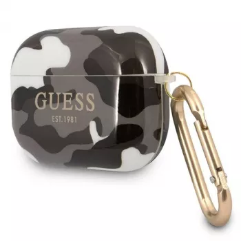 Capa Guess GUAPUCAMG para AirPods Pro Preto Coleção Camo