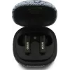 Auscultadores Bluetooth True Wireless Guess 4G Classic Metal Logo com ENC e estojo de carregamento, Azul