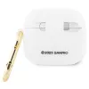 Capa Hello Kitty HKA33DKHSH para AirPods 3 Branco Silicone Cabeça 3D da Kitty
