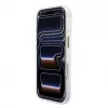 Capa MagSafe GUESS IML 4G Script Metal para iPhone 18 Pro / 17 Pro, Branco