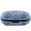 Auscultadores Bluetooth True Wireless GUESS GUTWSP4EGB com base de carregamento, ENC, Azul Metálico