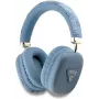 Auscultadores Bluetooth 5.3 circumaurais sem fios GUESS 4G Triangle Logo Azul