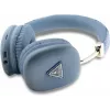 Auscultadores Bluetooth 5.3 circumaurais sem fios GUESS 4G Triangle Logo Azul