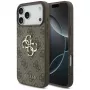 Capa traseira GUESS 4G Big Logo para Apple iPhone 17 Pro / 18 Pro - Castanho