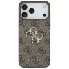 Capa traseira GUESS 4G Big Logo para Apple iPhone 17 Pro / 18 Pro - Castanho