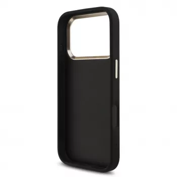 Capa GUESS 4G Big Classic Logo para iPhone 18 Pro Max / 17 Pro Max - Preto e dourado