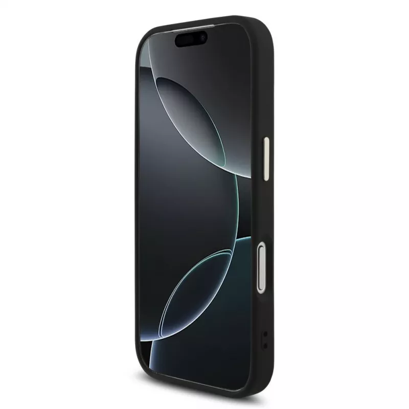 Capa GUESS 4G Big Classic Logo para iPhone 18 Pro Max / 17 Pro Max - Preto e dourado
