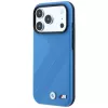 Capa MagSafe BMW M Tire Track Metall-Logo para iPhone 18 Pro / 17 Pro - Azul