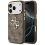 Capa para telemóvel GUESS 4G Big Logo Classic para iPhone 17 Pro Max / 18 Pro Max - Castanho & Dourado